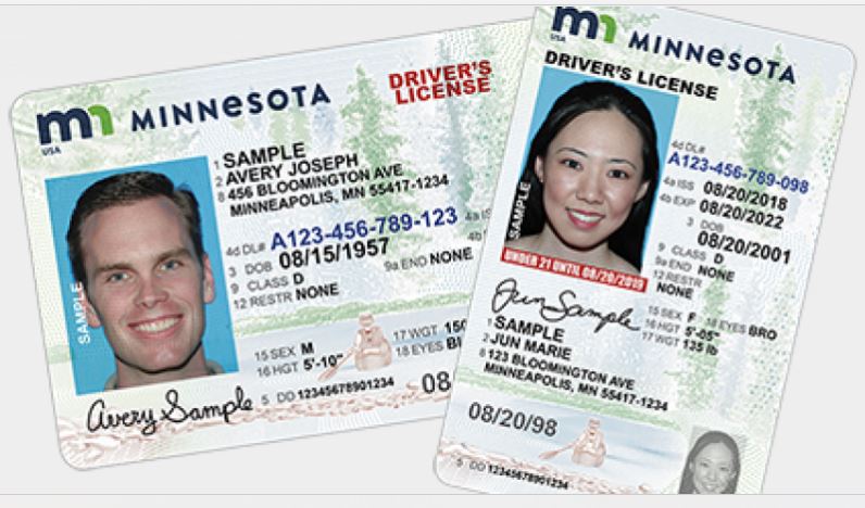Minnesota drivers license barcode